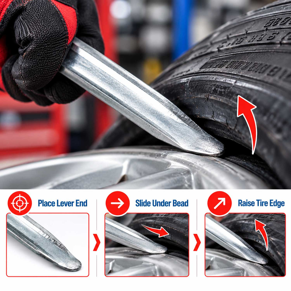 Λεβιές Ελαστικών 30cm GEBO TOOLS