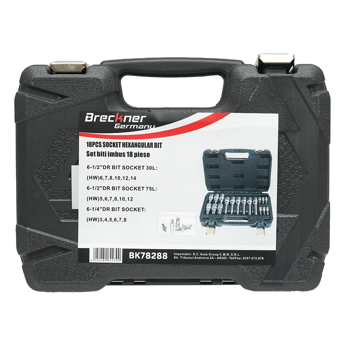 Σετ Καρυδακια Me Μυτεσ Βιτσ Imbus Κοντα Και Μακρια 1/4 1/2 18 Τμχ