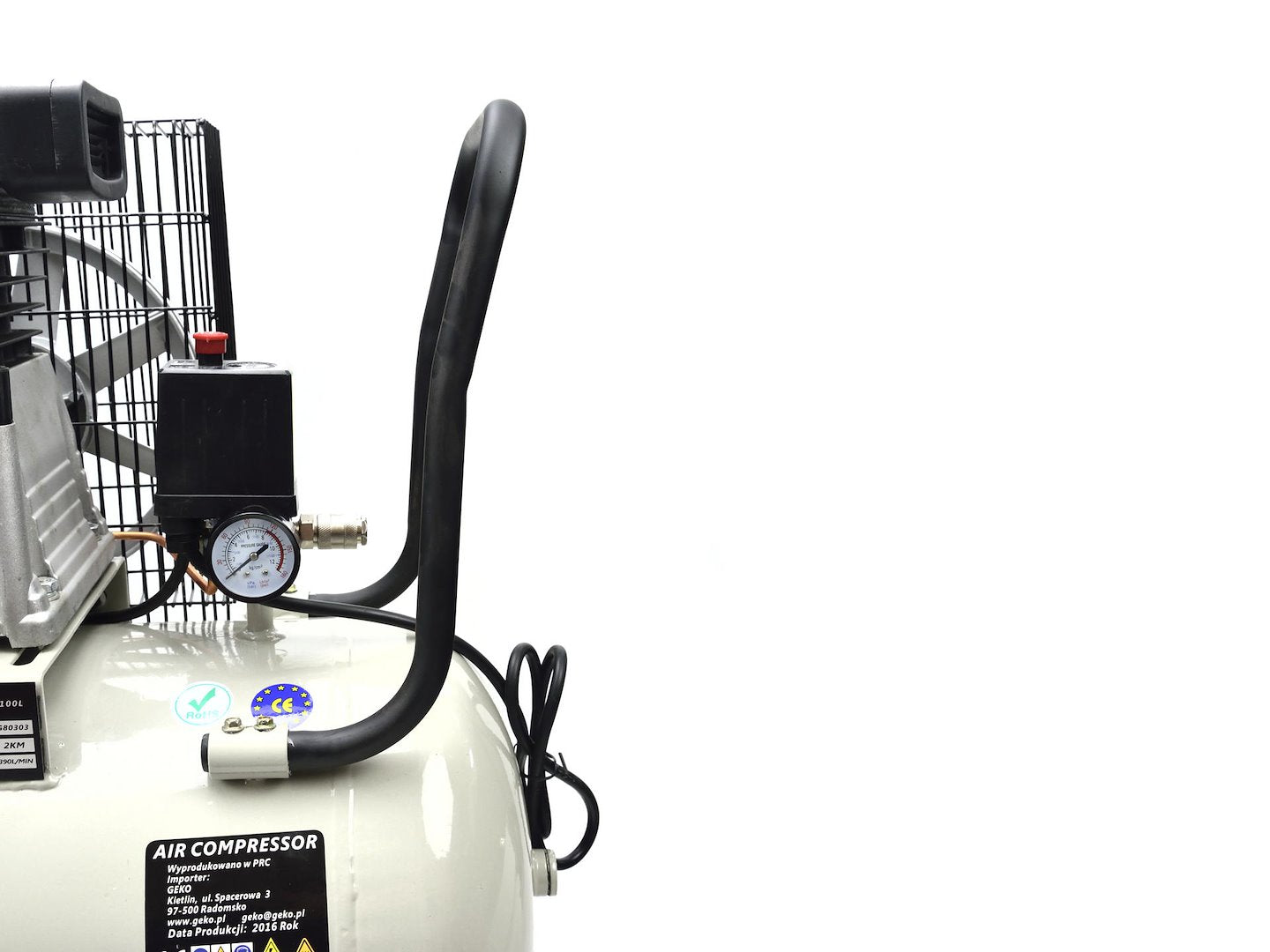 Aεροσυμπιεστής 100L 390L/Min 220V GEKO