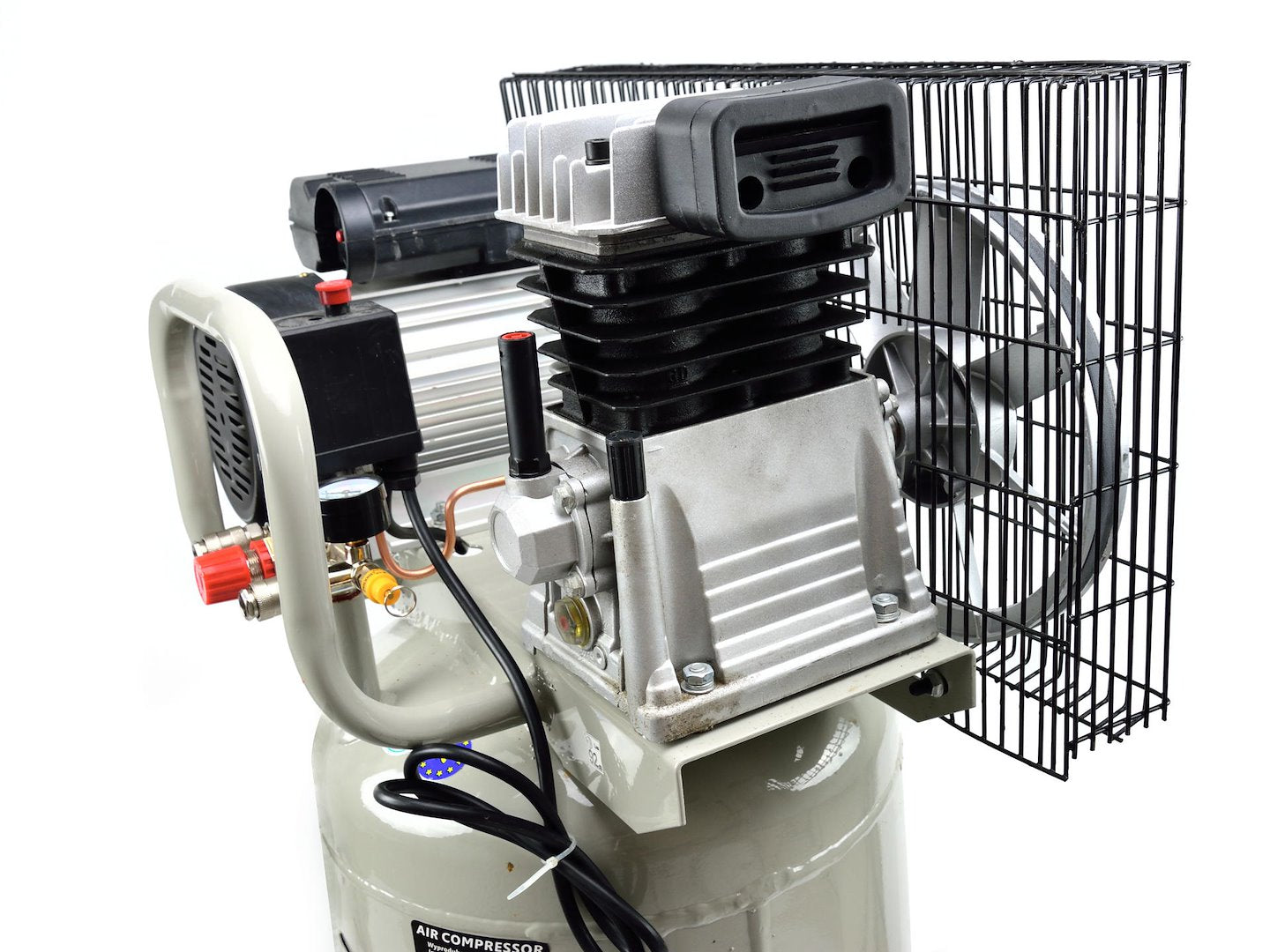 Κάθετος Αεροσυμπιέστης 100L 390L/Min 220V GEKO