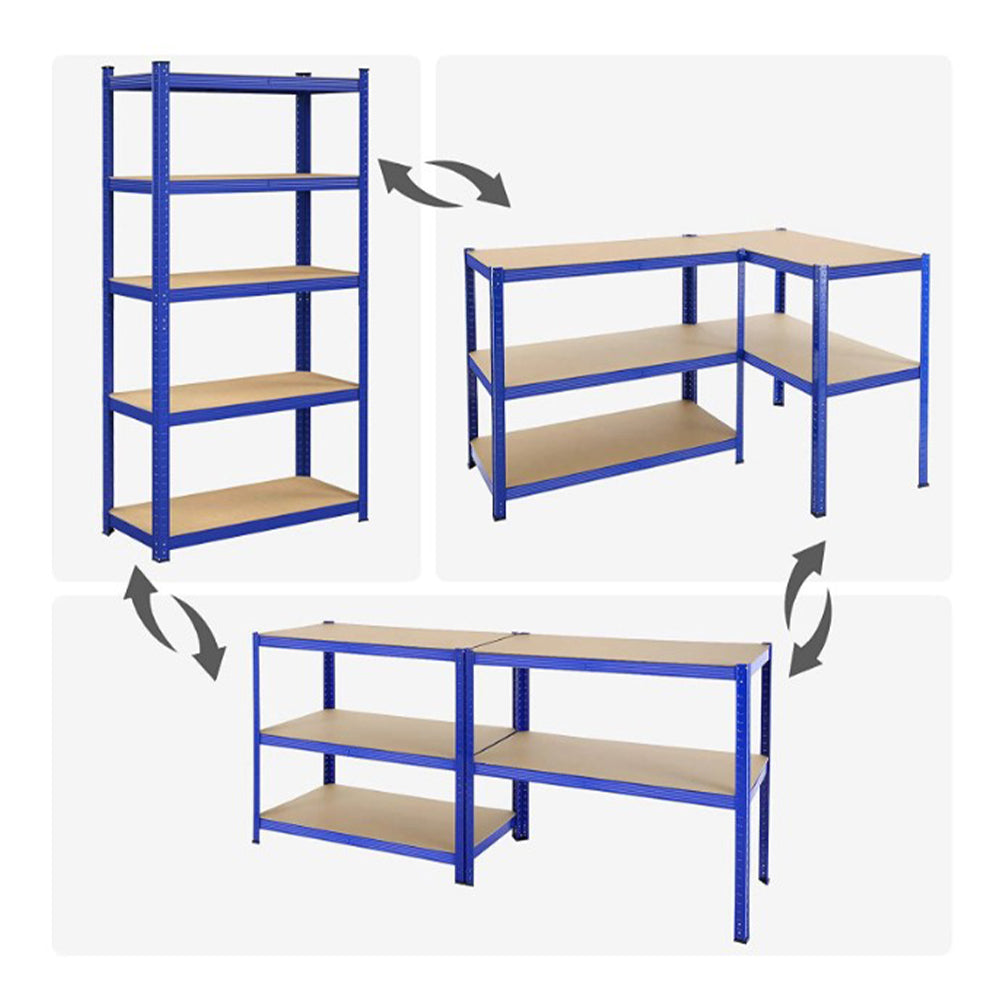 Βαρεωσ Τυπου Ραφιερα 5 Επιπεδων Μεταλλικη 200Χ100Χ50Cm 175Kg