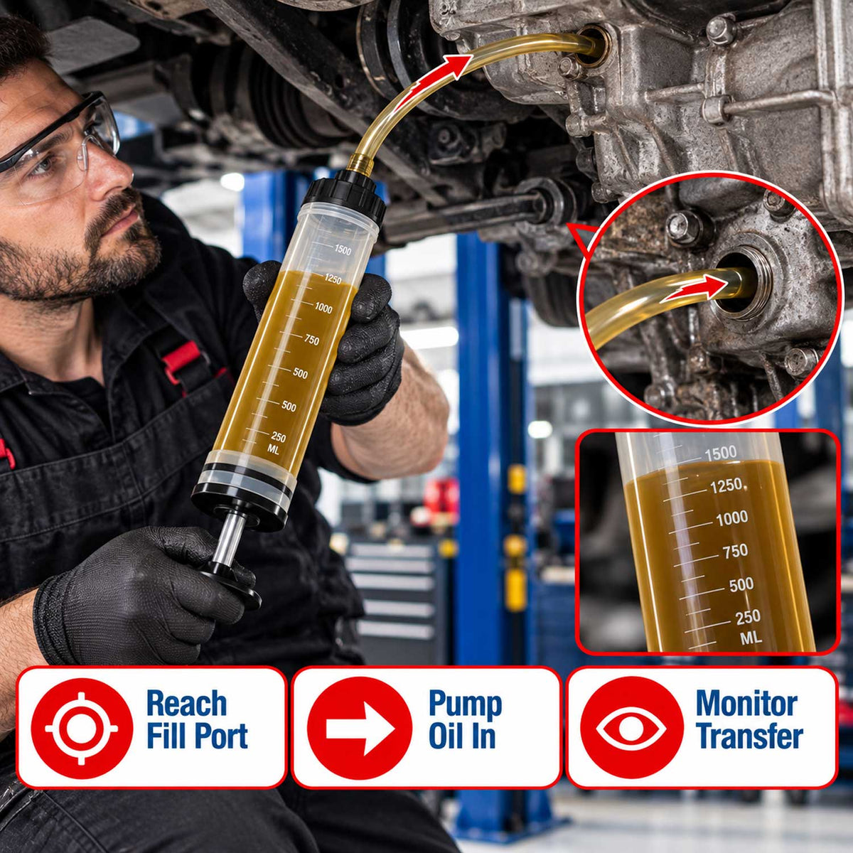 Bαλβονιέρα 0.5L GEBO TOOLS