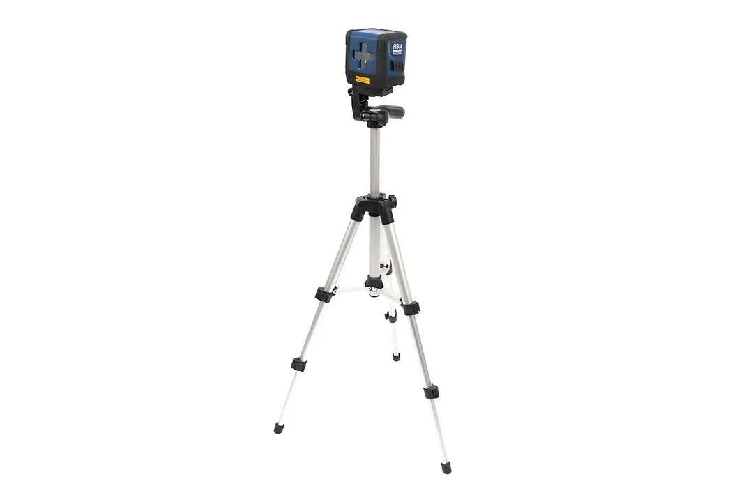 Γραμμικό Αλφάδι Laser Και Τρίποδο ±3 mm/10 m, ακτίνα 30 m, IP54 HBM