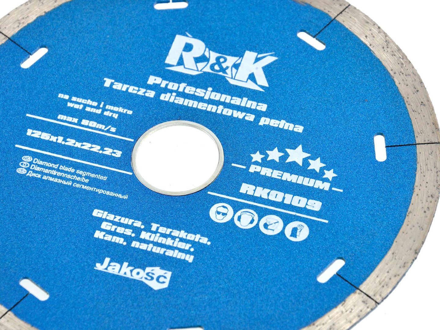 Δίσκος Διαμαντέ R&K Premium 125mm x 5 x 1.4 x 22.2mm