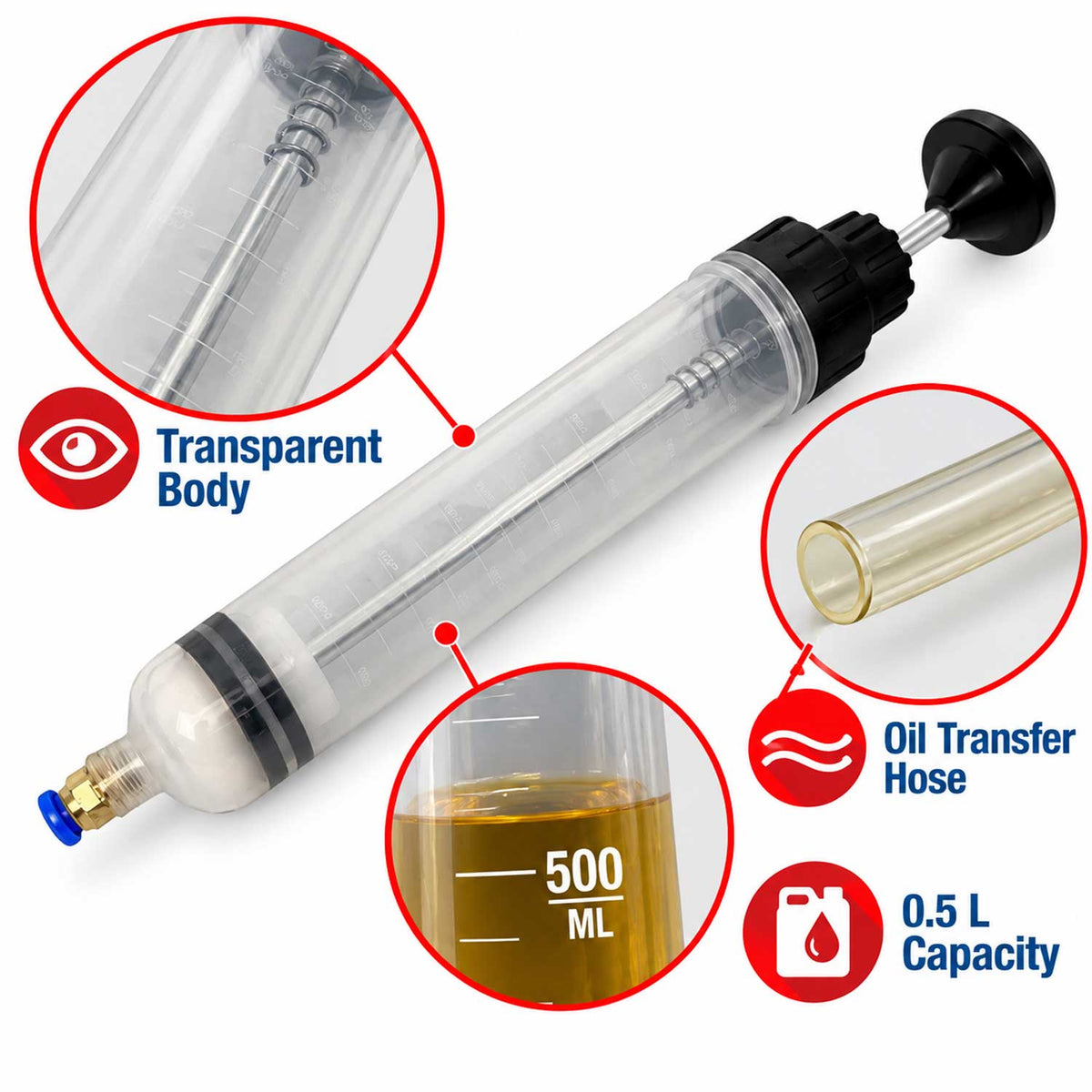 Bαλβονιέρα 0.5L GEBO TOOLS