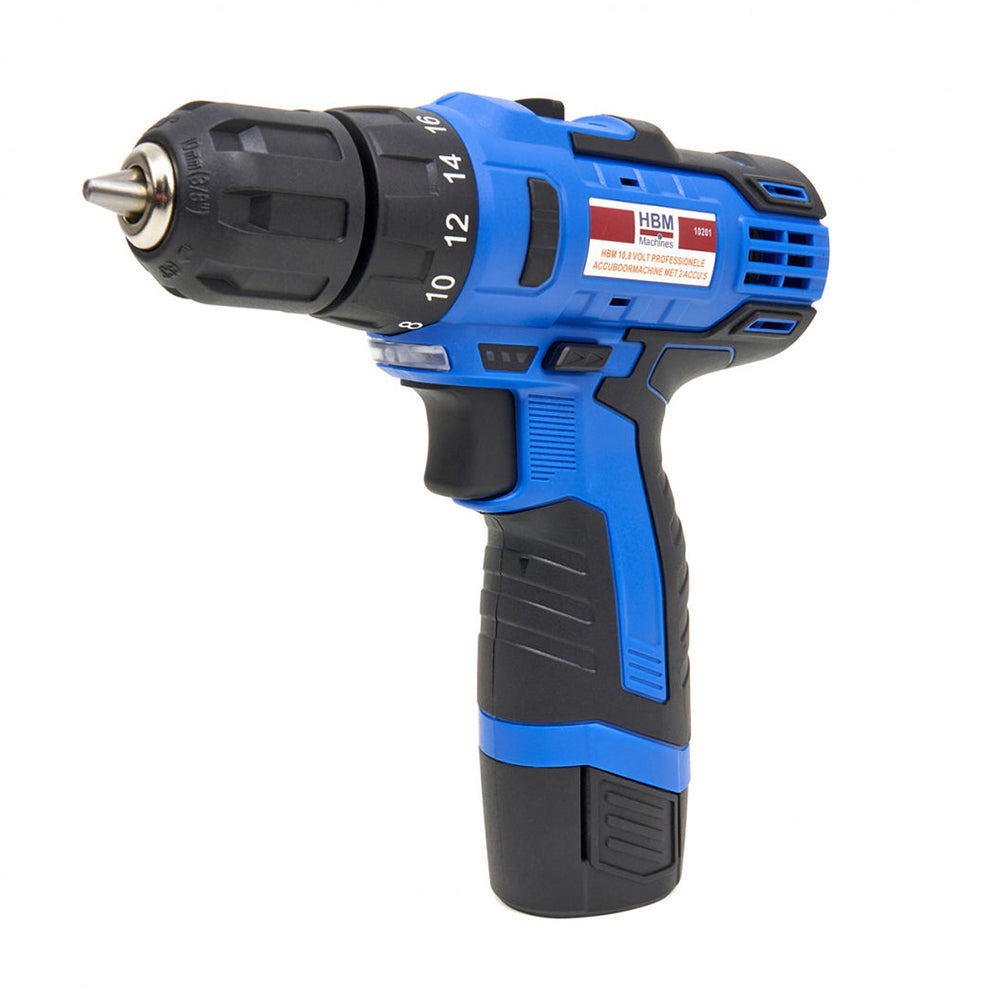 Δραπανοκατσάβιδο 28Nm Με 2 Μπαταρίες 10.8V 1500Mah Hbm