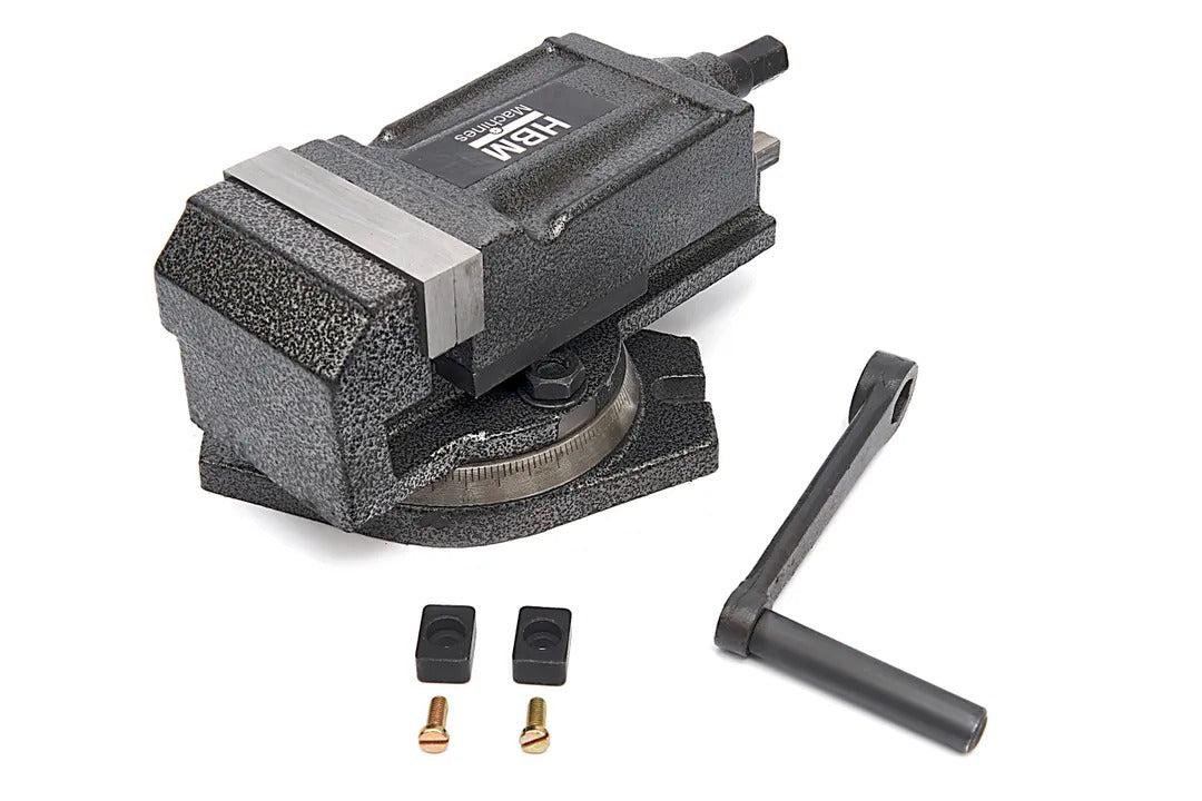 Μέγγενη 80mm Δραπάνου Για Επαγγελματικές Εργασίες Μεταλλουργίας HBM Ολλανδία