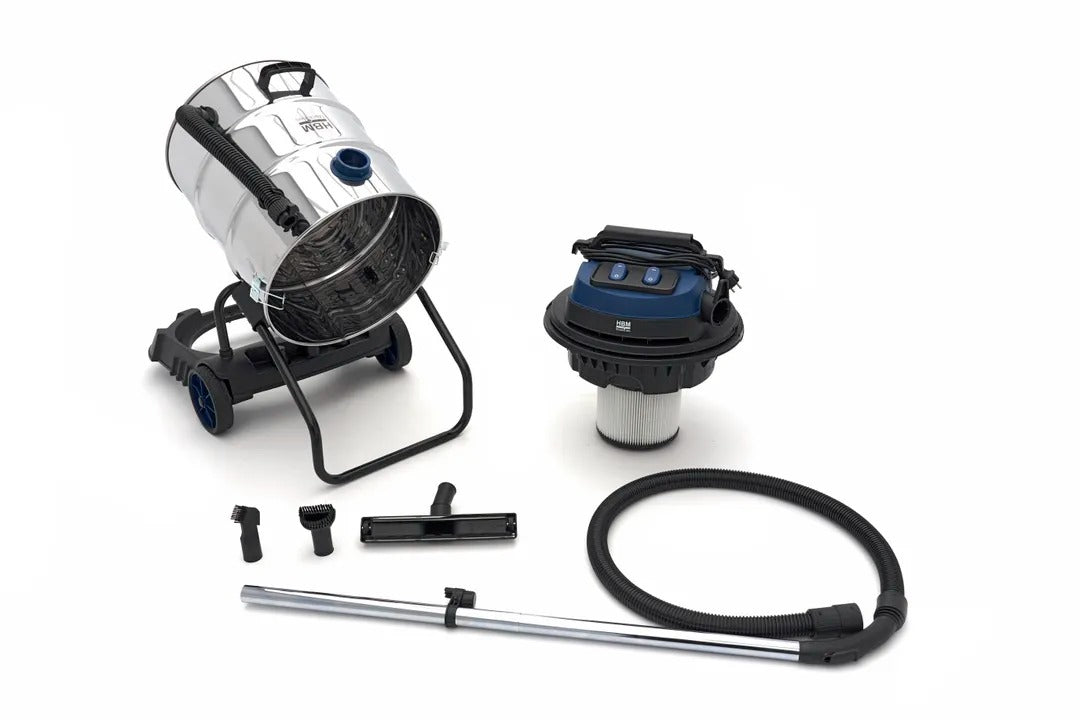 Σκούπα Υγρών/Στερεών Επαγγελματική 2400w 80L HBM