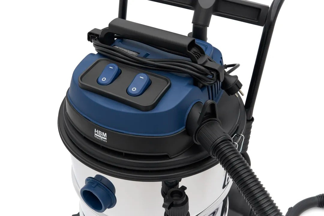 Σκούπα Υγρών/Στερεών Επαγγελματική 2400w 80L HBM