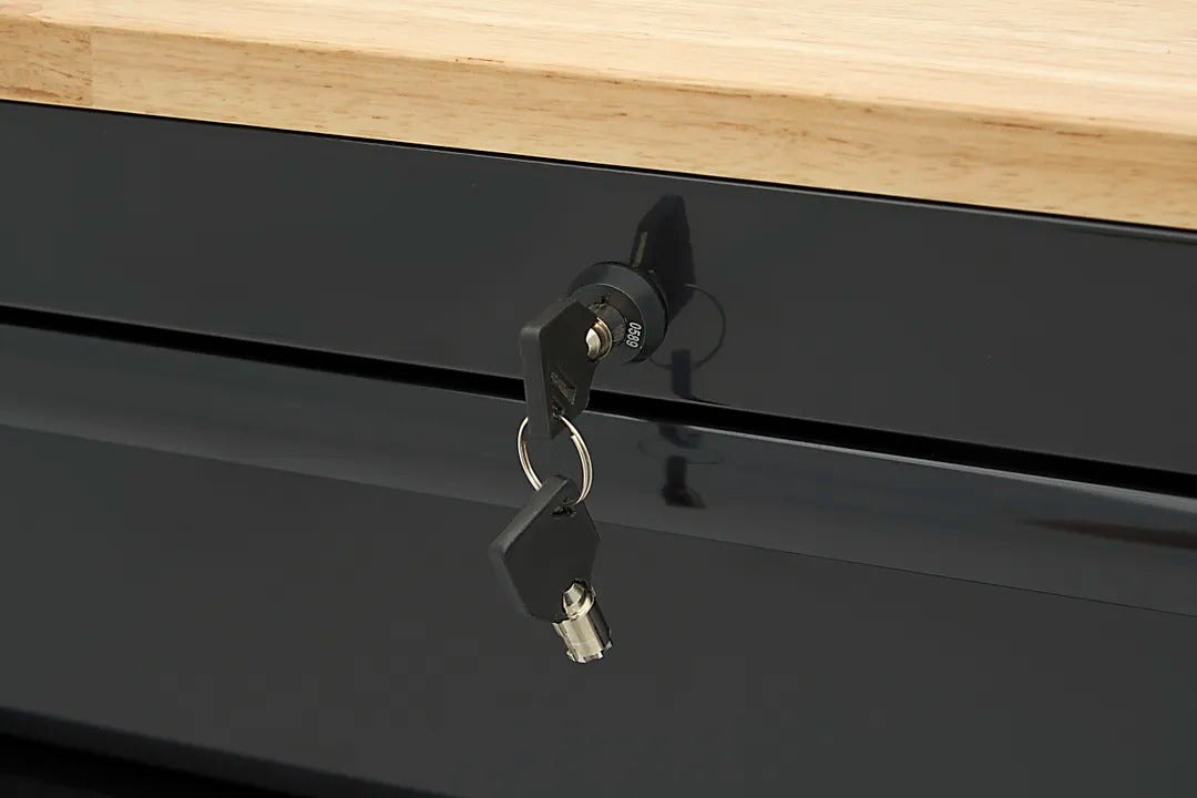 Εργαλειοφόρος Τροχήλατος Με 11 Συρτάρια Και Πάγκο Εργασίας 109cm HBM MACHINES