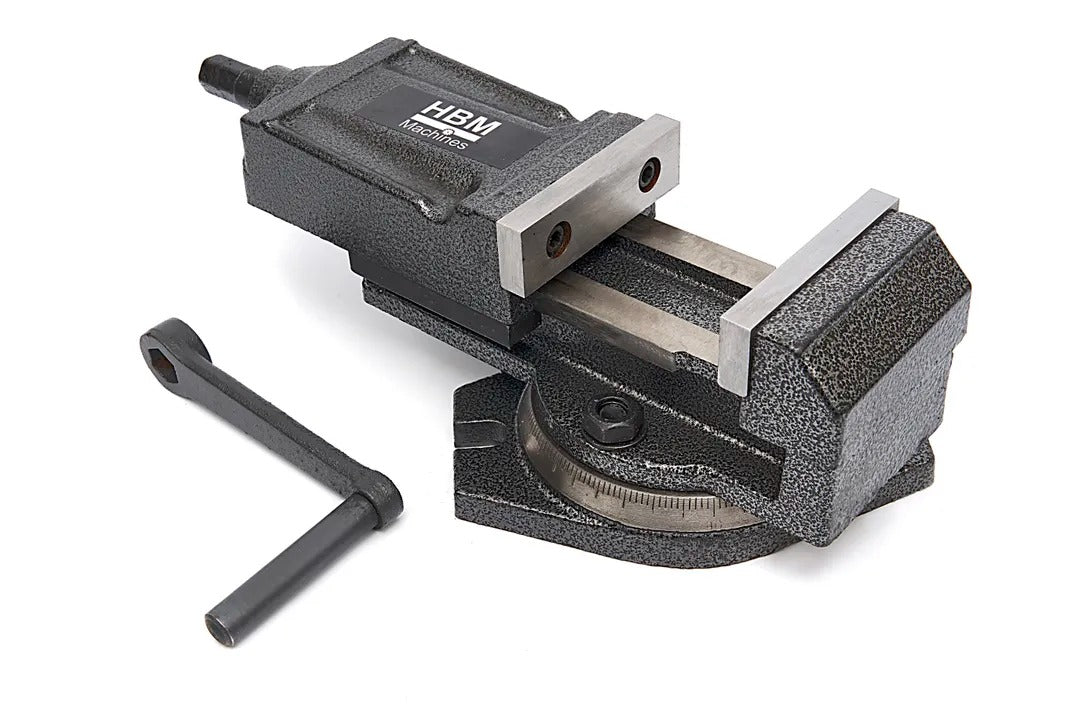 Μέγγενη 80mm Δραπάνου Για Επαγγελματικές Εργασίες Μεταλλουργίας HBM Ολλανδία