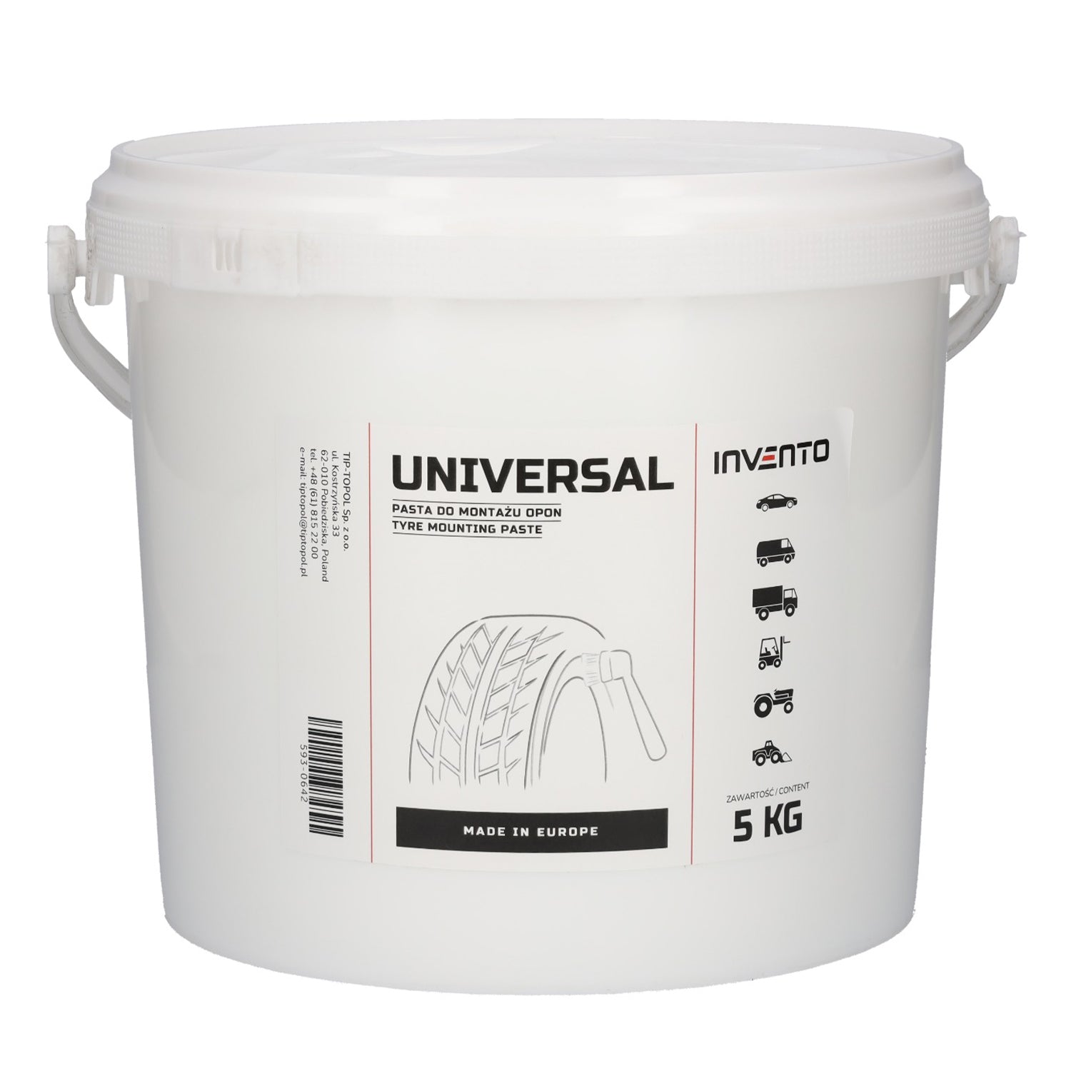 Αλοιφή Μονταρίσματος Ελαστικών Tip Topol 5kg