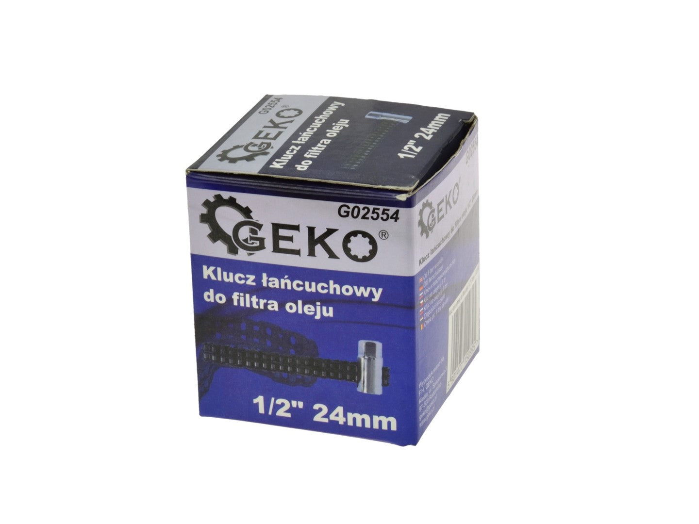 Κλειδί Φίλτρου Λαδιού Με Διπλή Αλυσίδα 1/2" 24mm