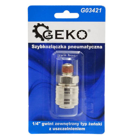 Ταχυσύνδεσμος Αέρος Θηλυκού Τύπου 1/4¨ GEKO