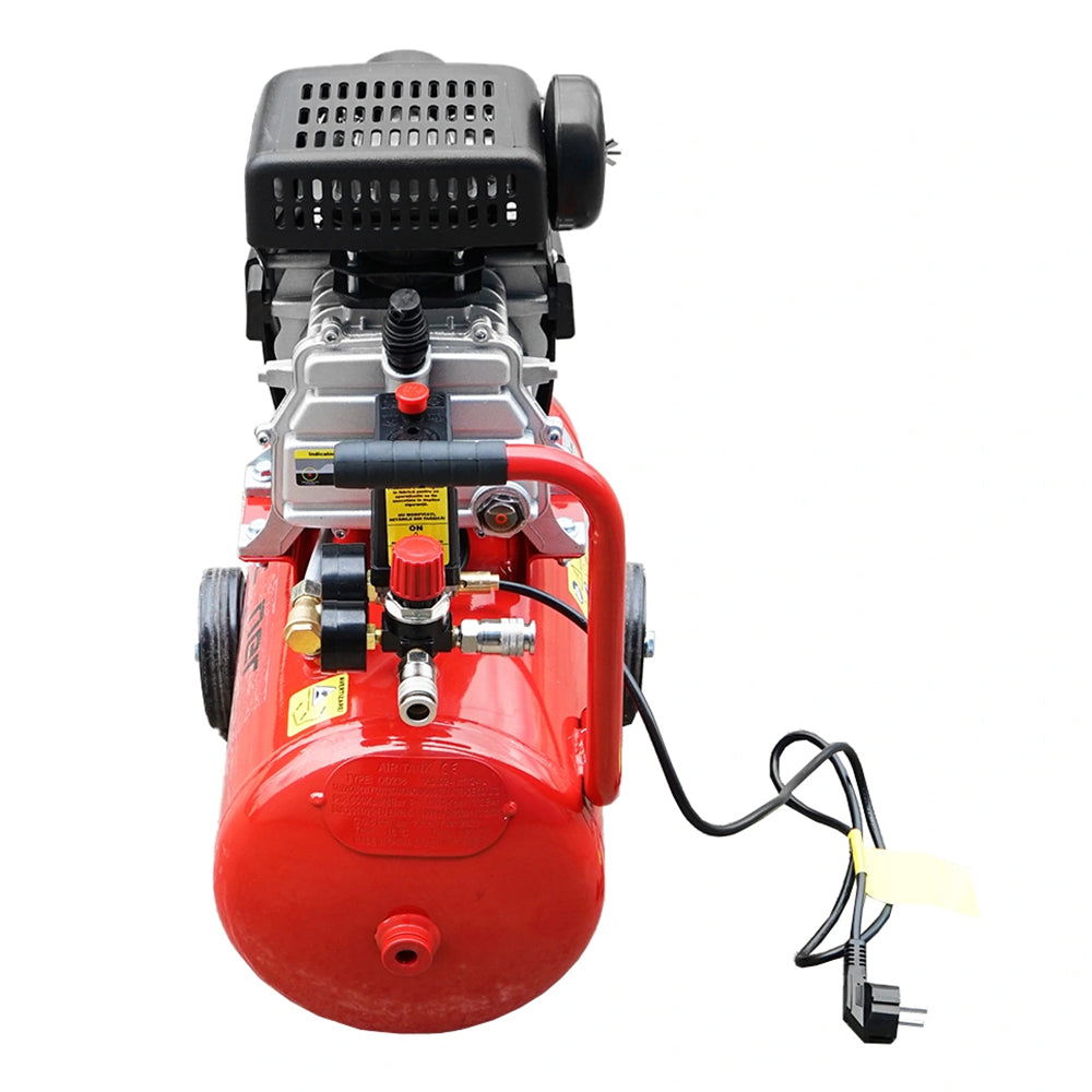 Μονοφασικό Κομπρεσέρ Αέρος Με Ισχύ 2Hp Και Αεροφυλάκιο 24Lt