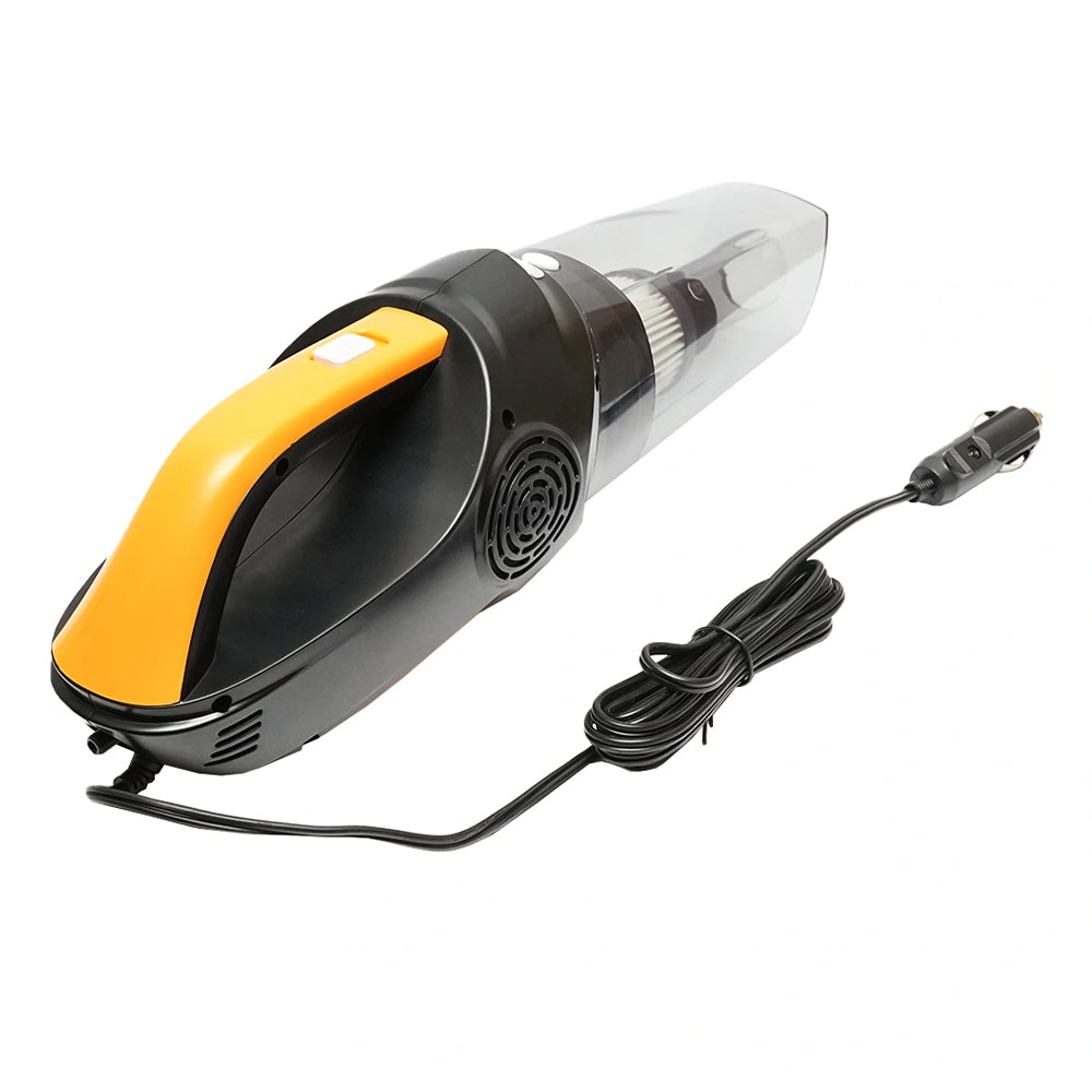 Αυτοκινητιστικη Σκουπα Και Κομπρεσερ Με Led Φωτισμο 12V 120W