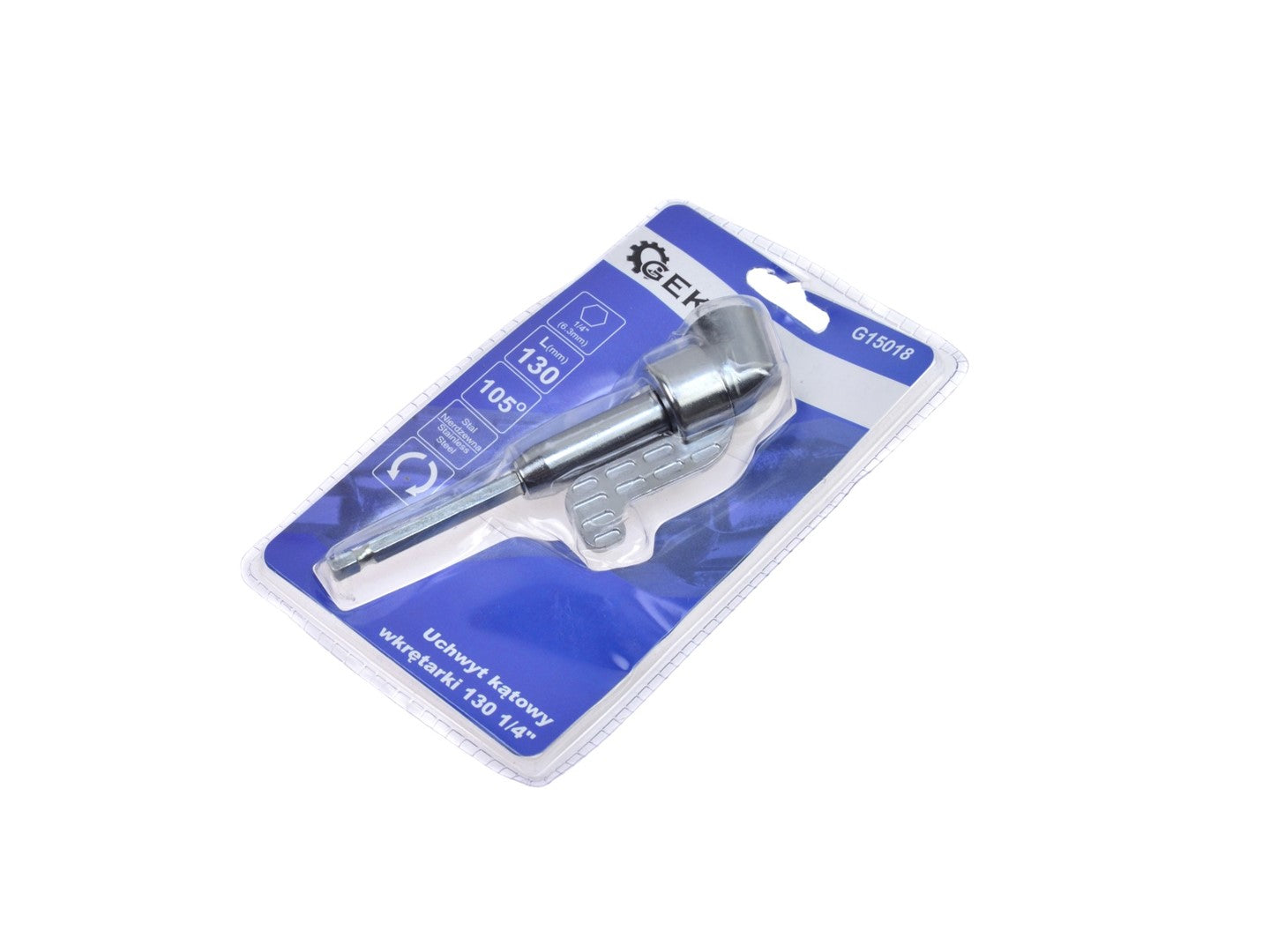 Geko G15018 Γωνιακό Τσοκ Εξάγωνο 1/4 130Mm