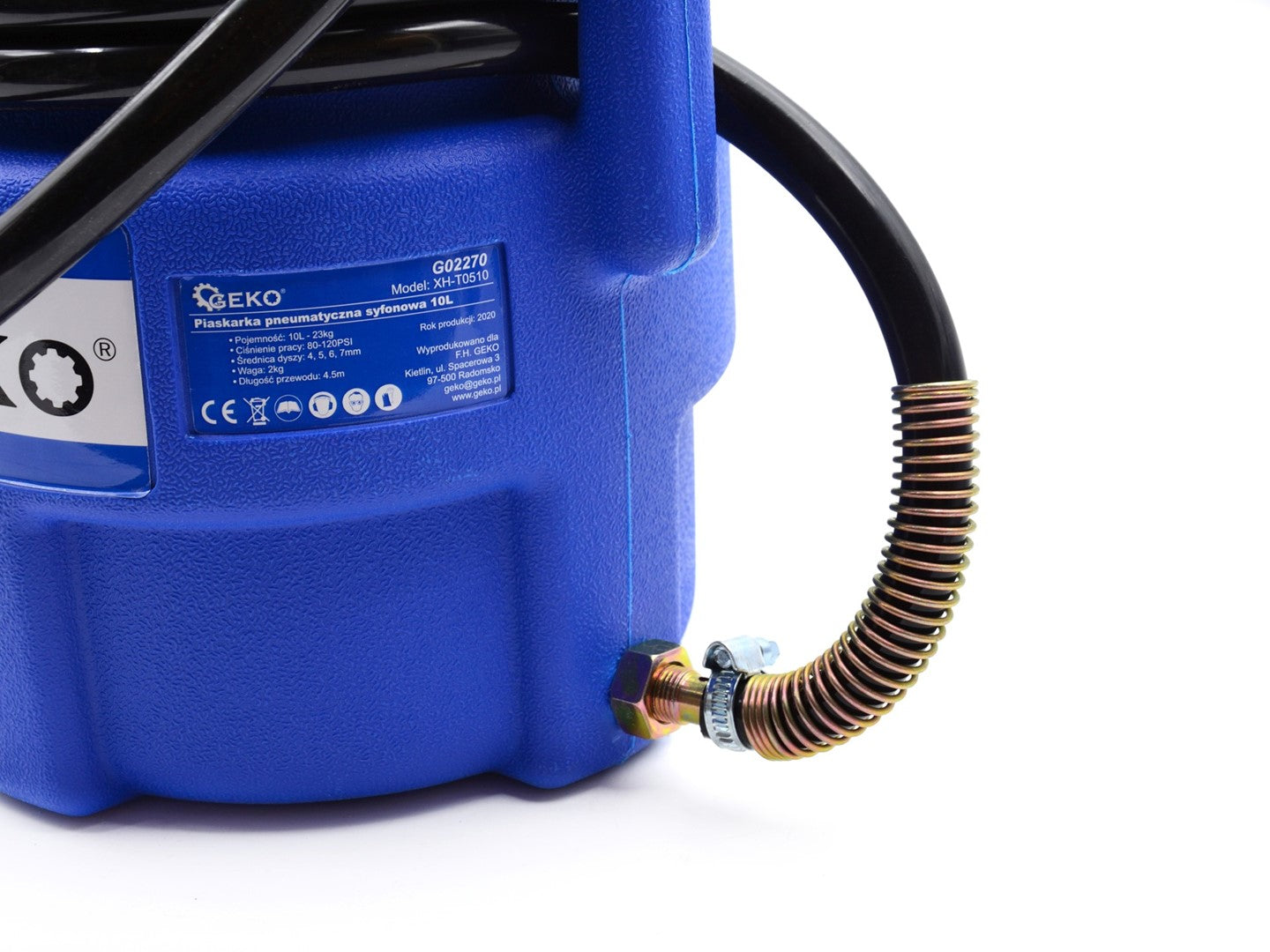 Geko G02270 Αμμοβολέας Με Δυνατότητα Ανύψωσης Έως 2Ton