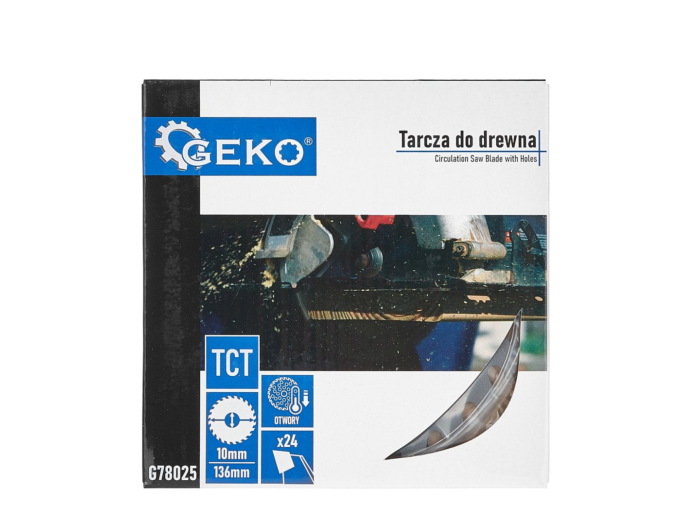 Δισκοπρίονο-Δίσκος Κοπής Καρβιδίου Για Κυκλικό Πριόνι Κοπής Ξύλου 136mmx10mmx24T