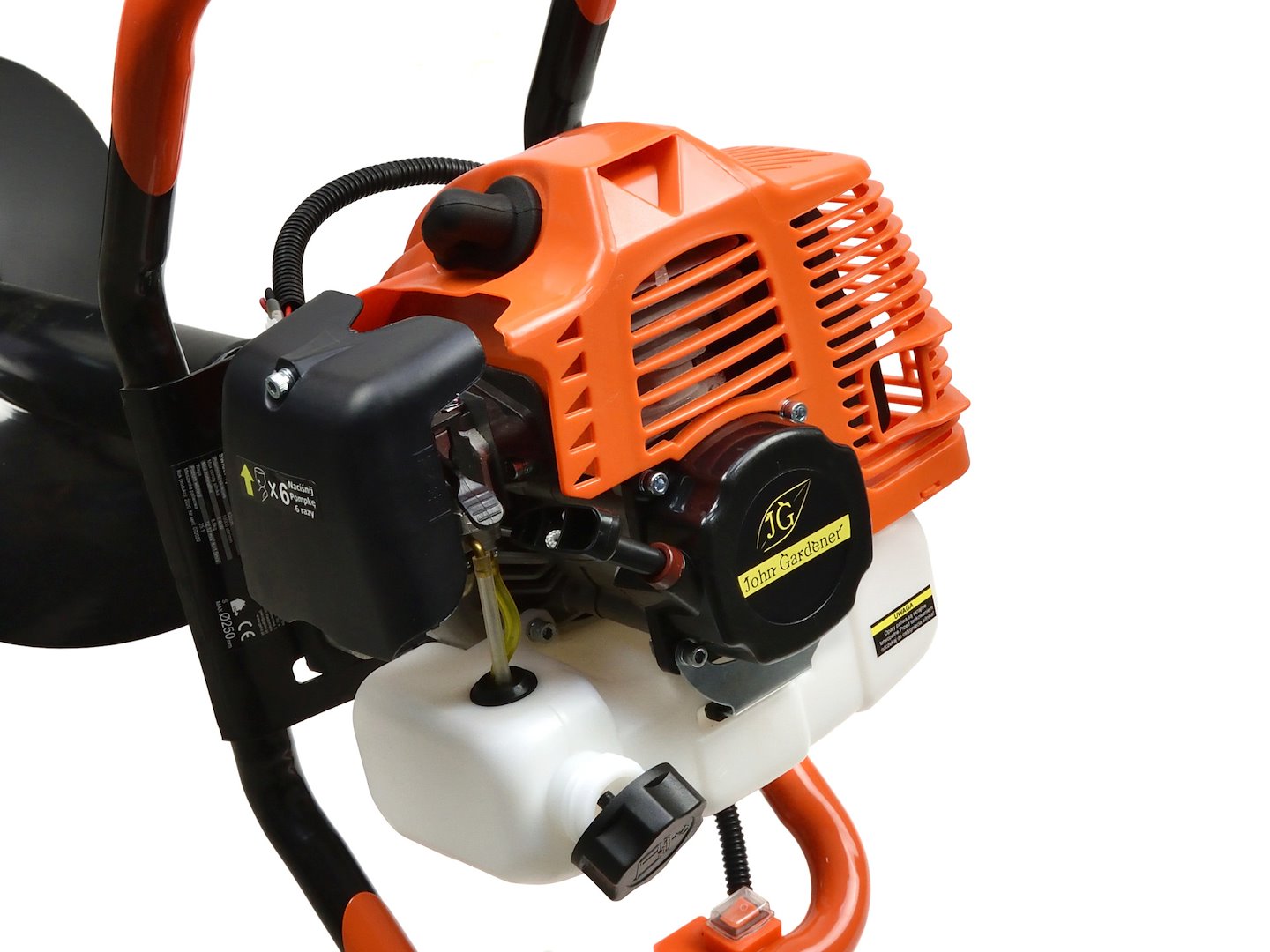 Γεωτρύπανο-Τριβέλα Με 3 Τρυπάνια 62cc 1.4kw GEKO