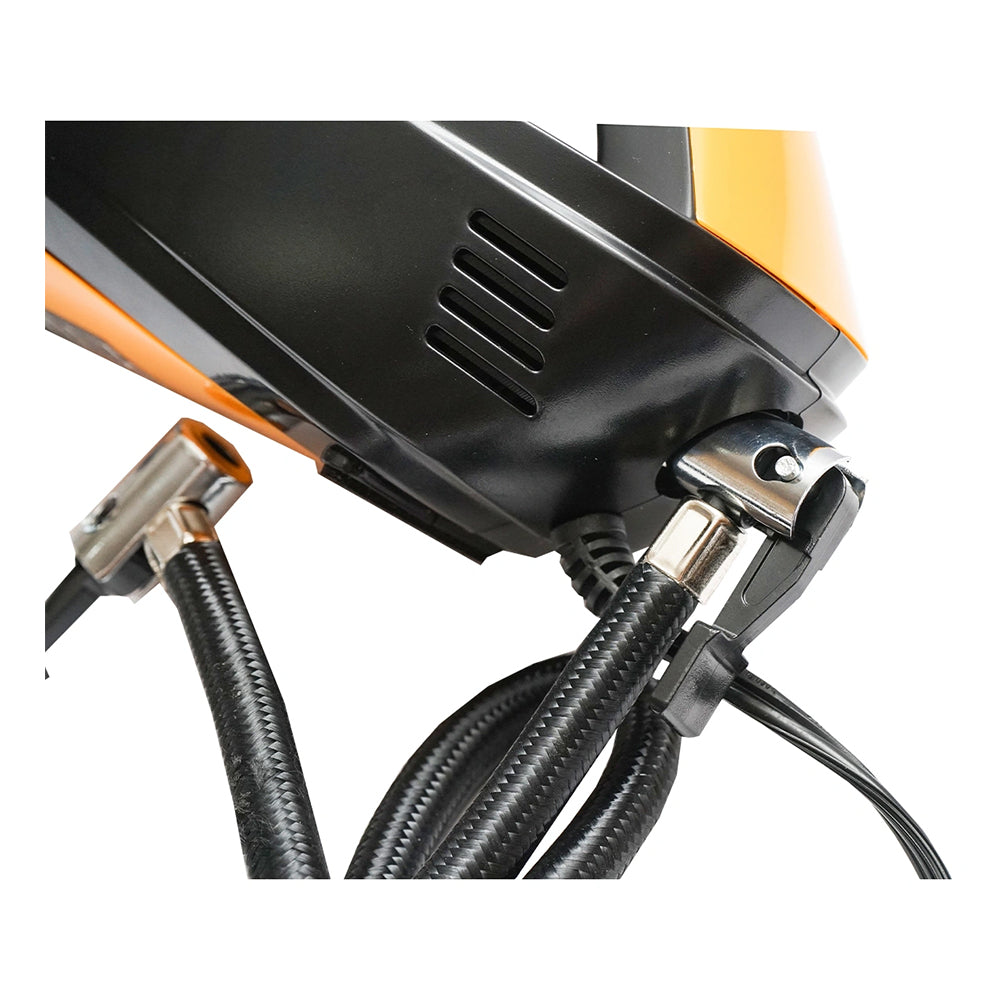 Αυτοκινητιστικη Σκουπα Και Κομπρεσερ Με Led Φωτισμο 12V 120W