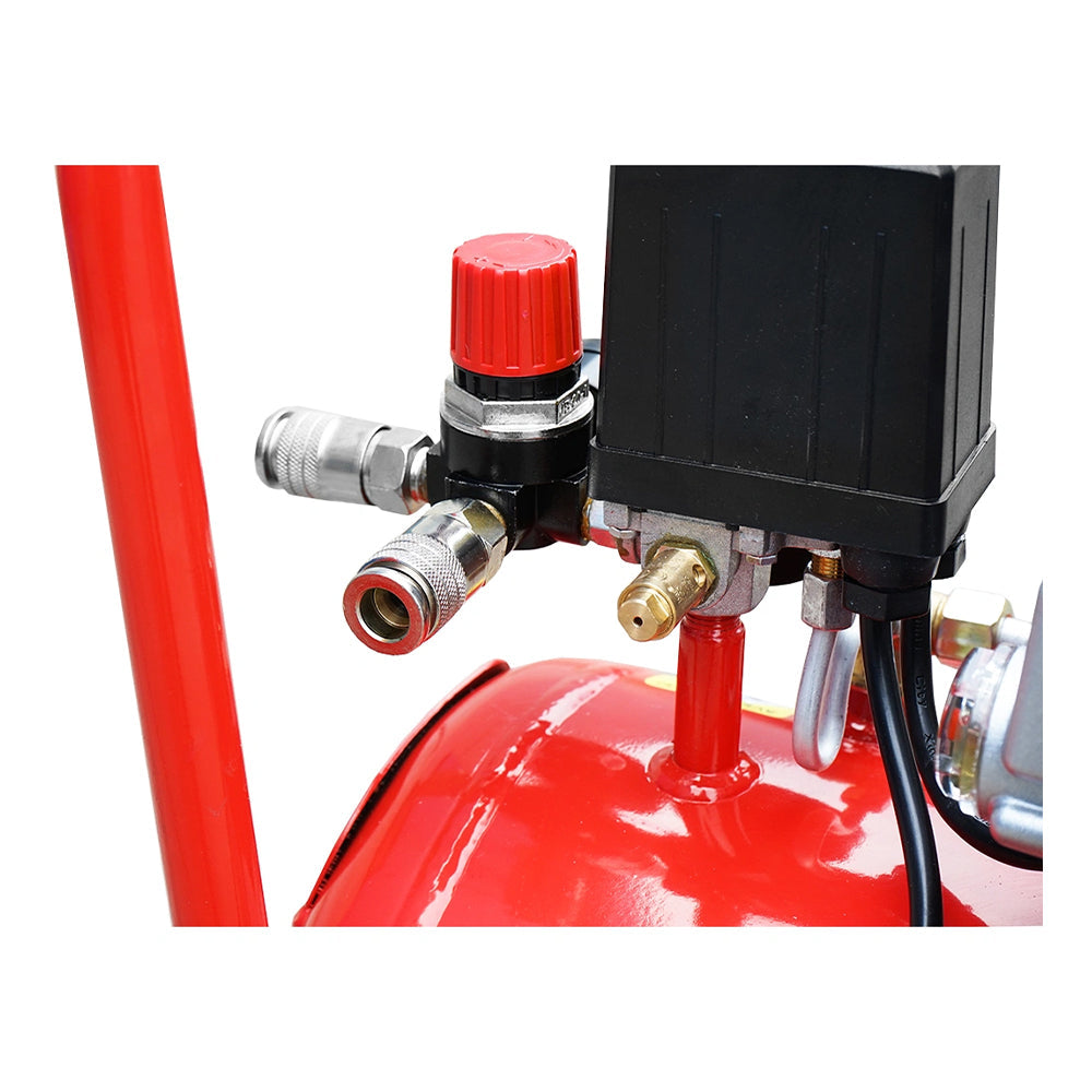 Μονοφασικό Κομπρεσέρ Αέρος Με Ισχύ 2Hp Και Αεροφυλάκιο 24Lt