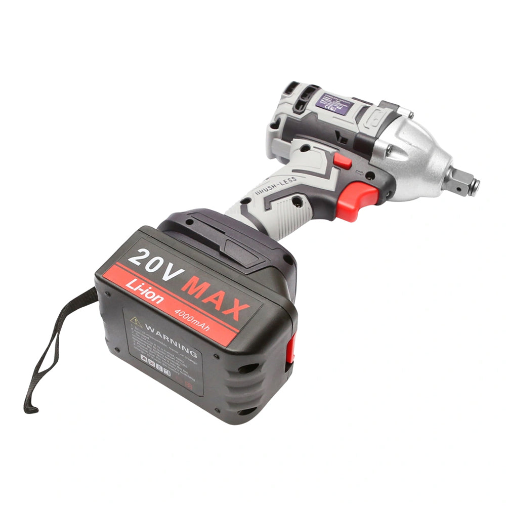 Πιστόλι Κρούσης Brushless Με Μπαταρία 20V 4000Mah 320Nm