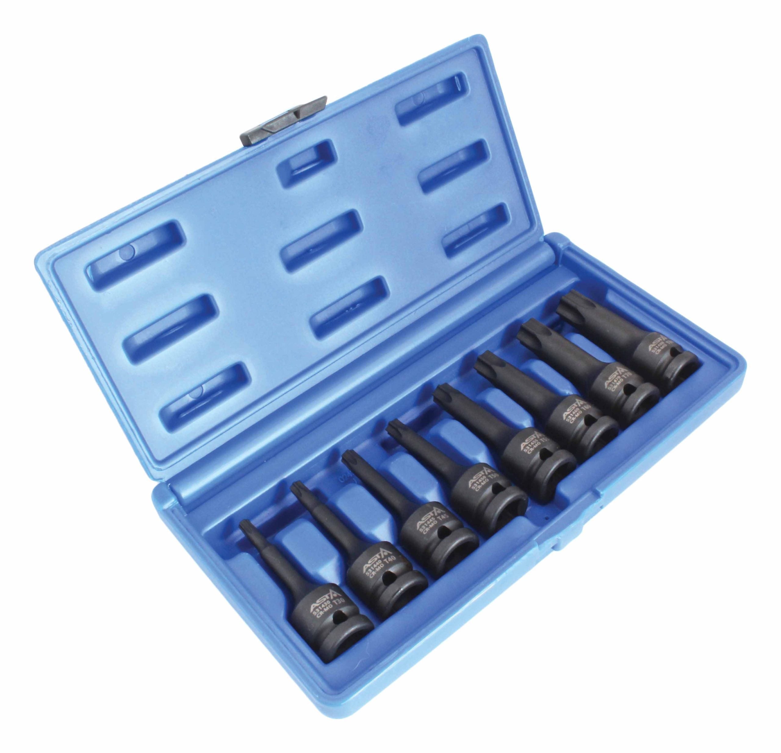 Σετ Μύτες Torx 1/2'' Κρούσης T30-T80 8 Τεμάχια