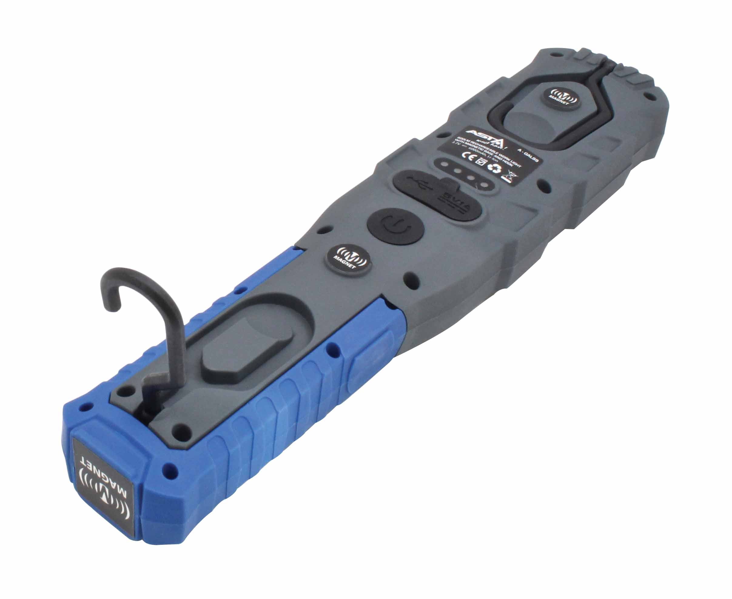 Φακοσ Εργασιασ Cob Led Επαναφορτιζομενοσ 800 Lumens Asta