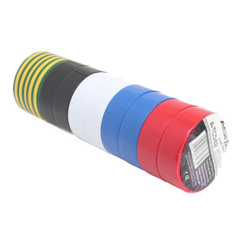 Μονωτική Ταινία PVC 19mm 10 Τμχ