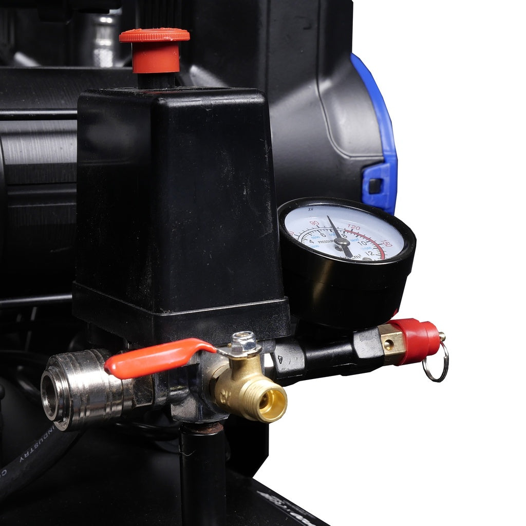 Αθόρυβος Αεροσυμπιεστής Με Μειωμένο Θόρυβο, Χωρίς Λάδι, 2X1.8Hp, 40L, Airpro