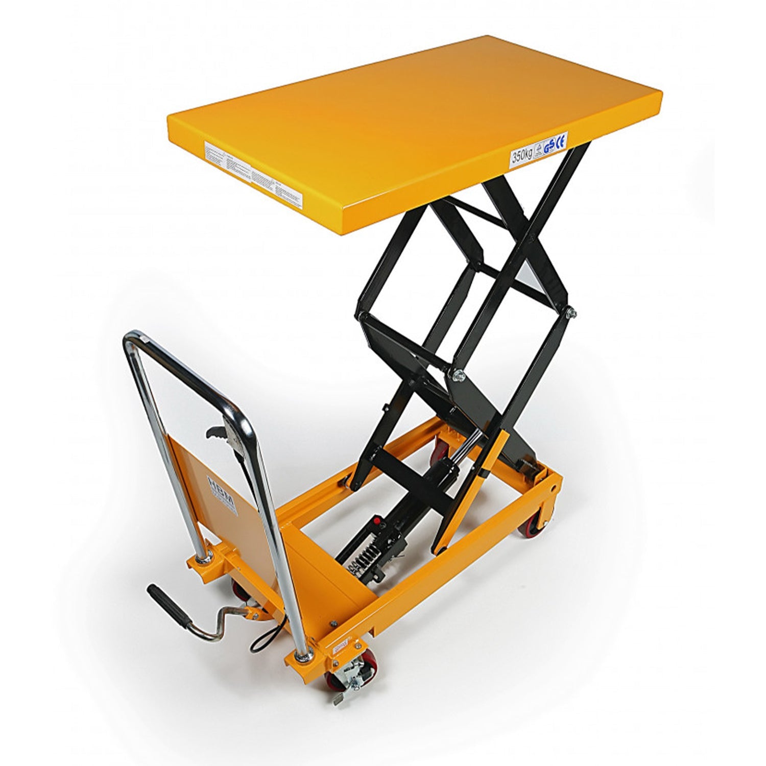 Υδραυλικο Καροτσι Με Επιφανεια Εργασιασ 350Kg