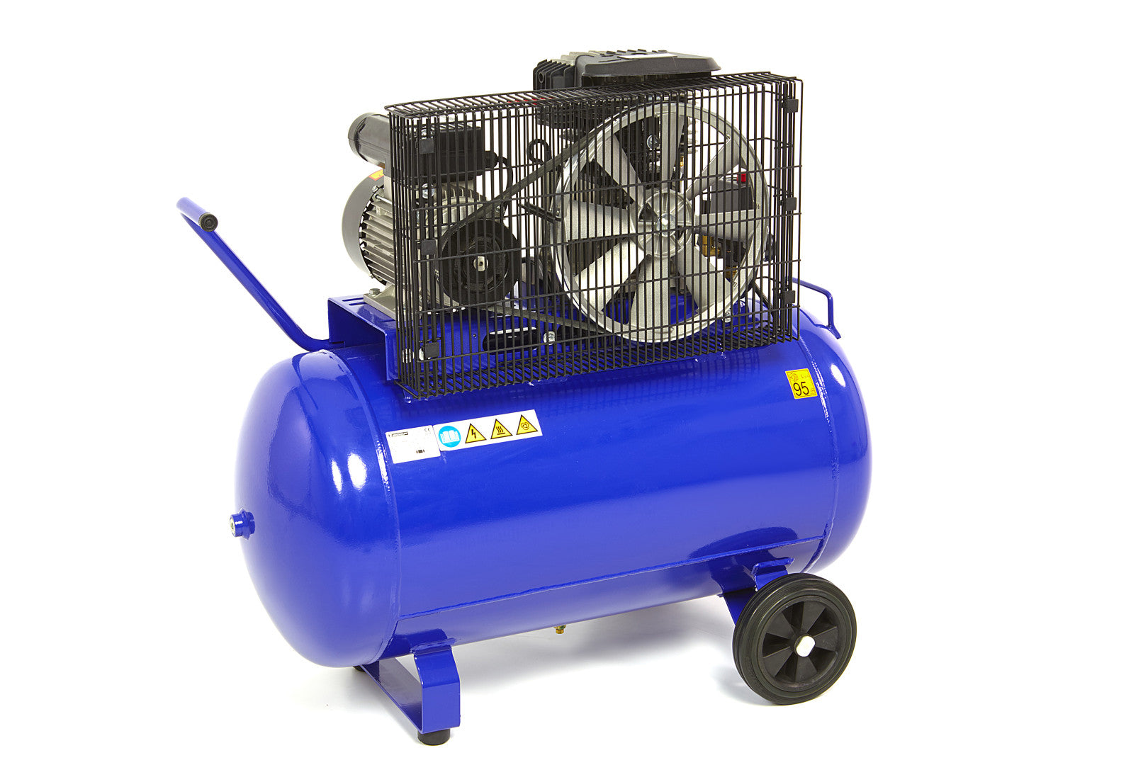 Hbm Machines Μονοφασικό Κομπρεσέρ Αέρος Με Ισχύ 3Hp Και Αεροφυλάκιο 100Lt