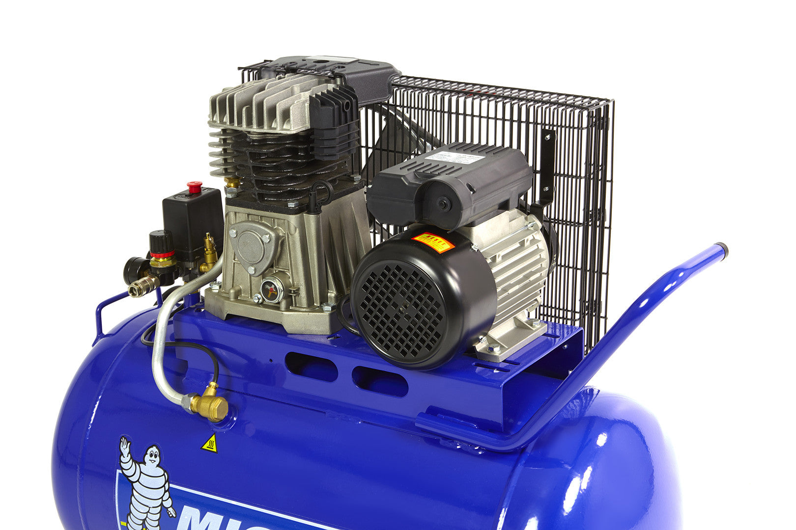 Hbm Machines Μονοφασικό Κομπρεσέρ Αέρος Με Ισχύ 3Hp Και Αεροφυλάκιο 100Lt