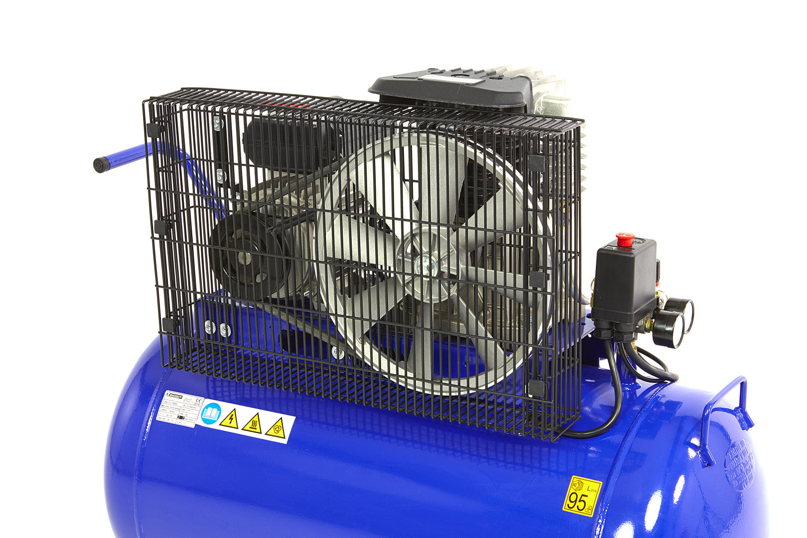 Hbm Machines Μονοφασικό Κομπρεσέρ Αέρος Με Ισχύ 3Hp Και Αεροφυλάκιο 100Lt