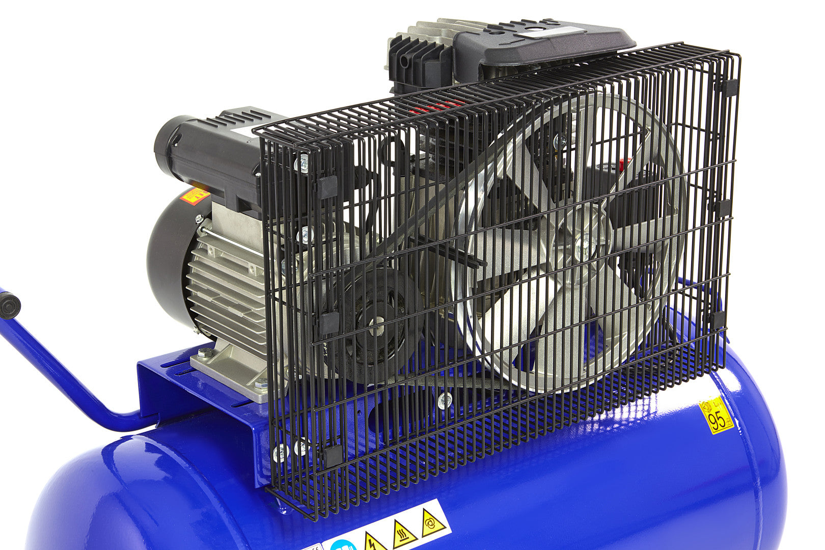 Hbm Machines Μονοφασικό Κομπρεσέρ Αέρος Με Ισχύ 3Hp Και Αεροφυλάκιο 100Lt