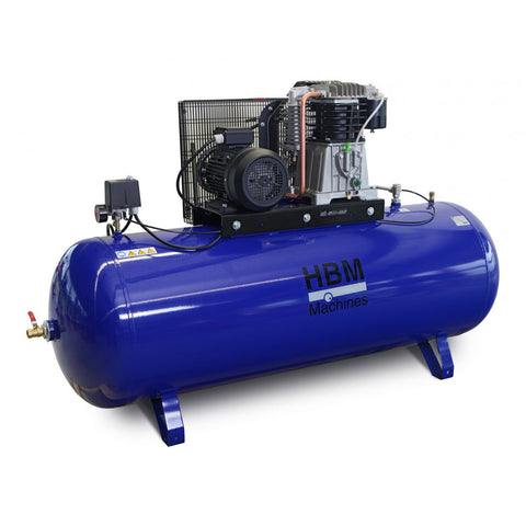 Αεροσυμπιεστής-Κομπρεσέρ Αέρος 500L 10Hp 400V Με Ροή 1190L/Min HBM