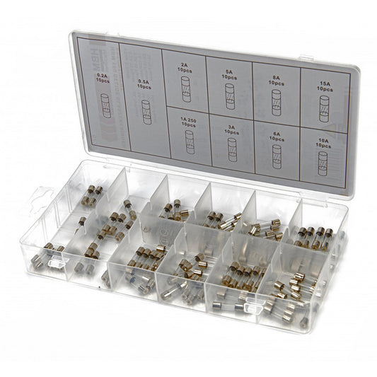 ΣΕΤ Ασφάλειες Αυτοκινήτου 5x20mm 0.2-15A 100 ΤΕΜ