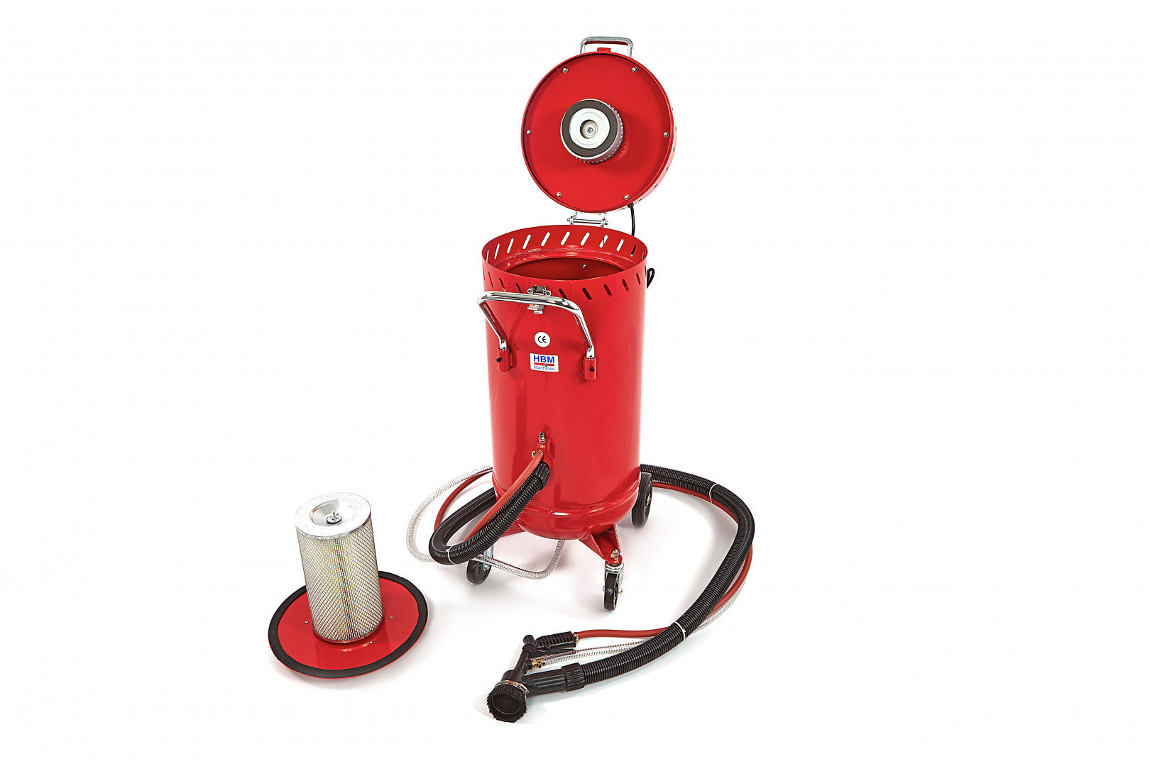 Φορητη- Κινητη Αμμοβολη Με Μανομετρο 105L