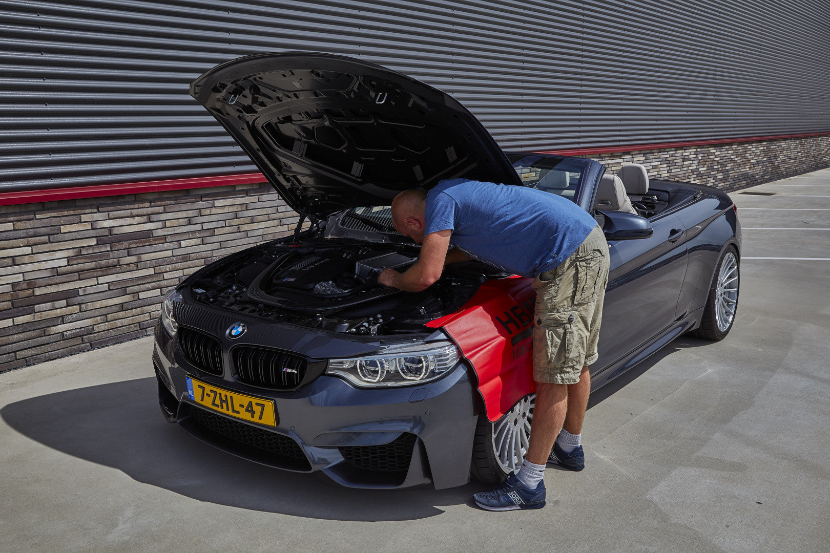 Προστατευτικο Καλλυμα-Ποδια Φτερου Με Μαγνητη 120Χ100Cm Hbm Machines Ολλανδια