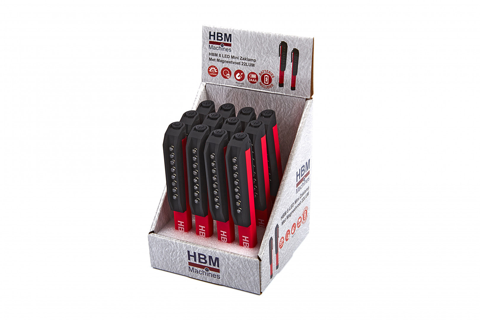 Λάμπα 8 Led Hbm