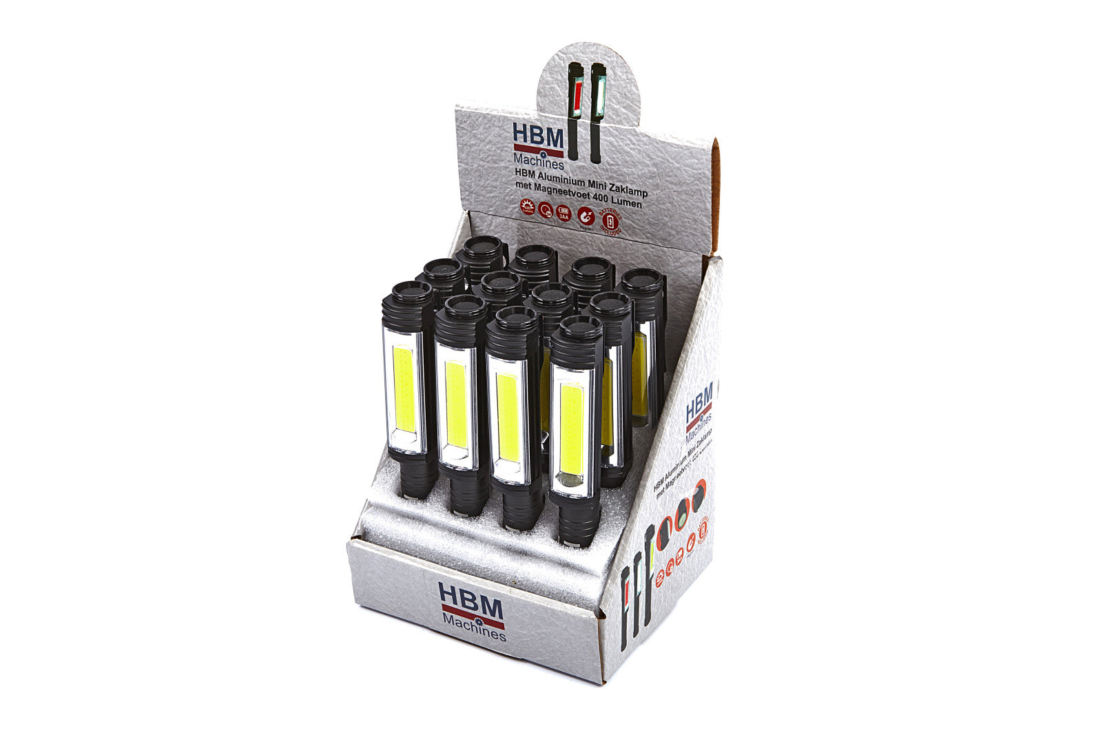 Μεταλλικός Φακός Led, 400 Lumens