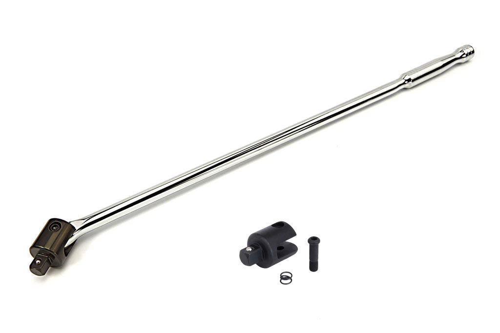 Μανέλα 1/2" Καρέ Σπαστή 600mm + Ανταλλακτικός Σύνδεσμος Μανέλας 1/2" GEBO TOOLS