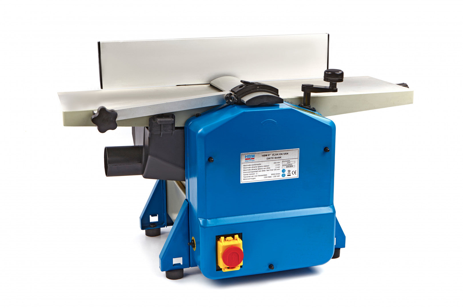 Πλανη Ξεχονδριστηρασ 8" 1250W 1Hp 8000Rpm