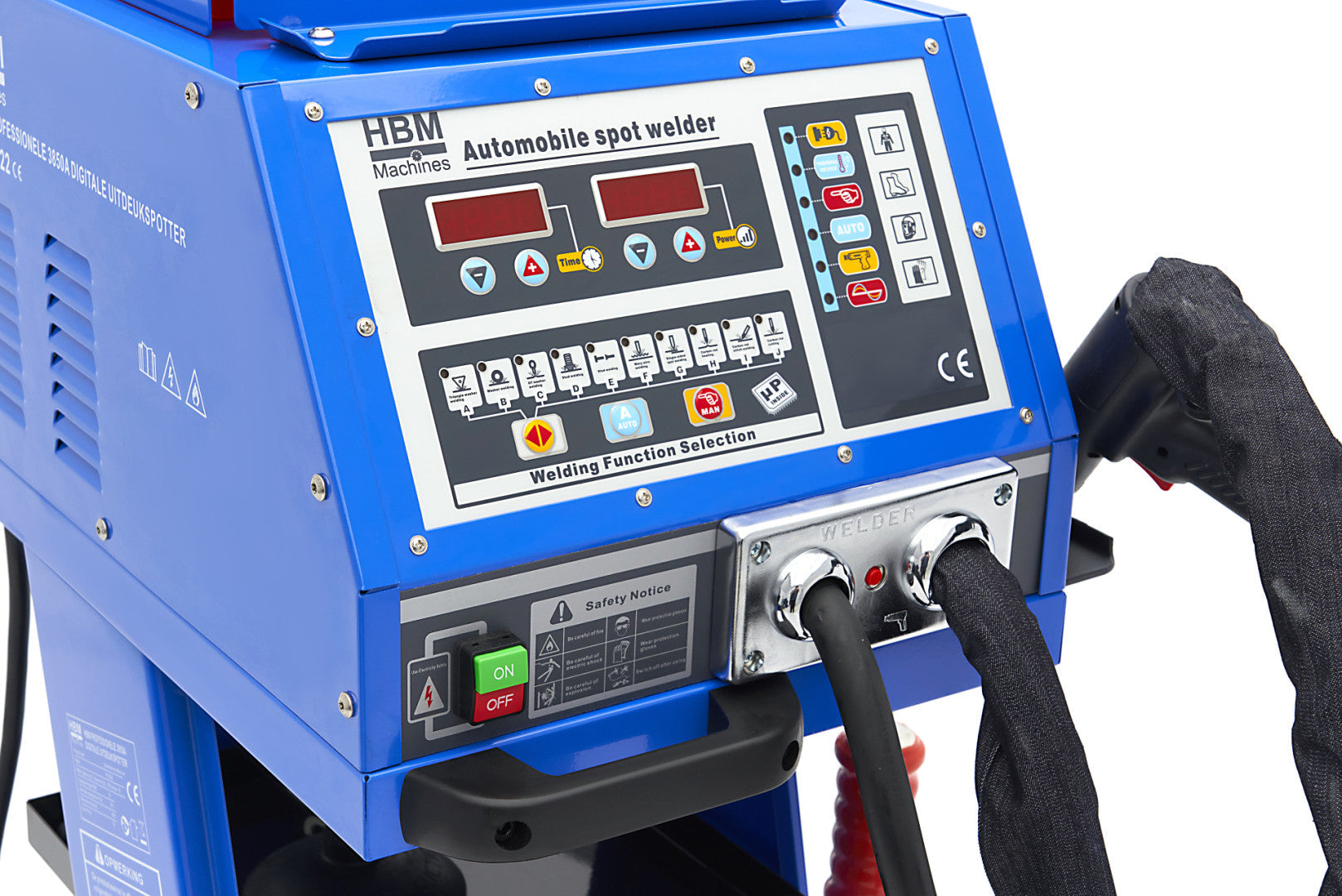 Συσκευη Φανοποιιασ Για Ισιωμα & Τραβηγμα Λαμαρινασ Spotter Ψηφιακο 3850A Hbm