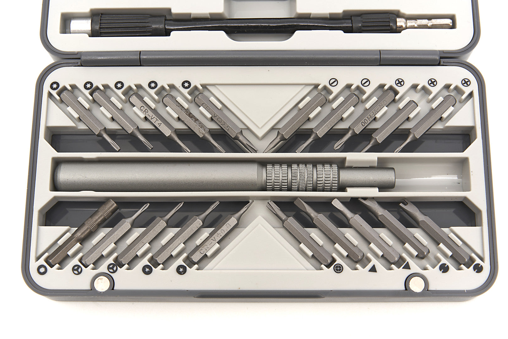 Κατσαβιδια Ακριβειασ Με Ευκαμπτεσ Μυτεσ Σετ 26 Τεμαχια Hbm