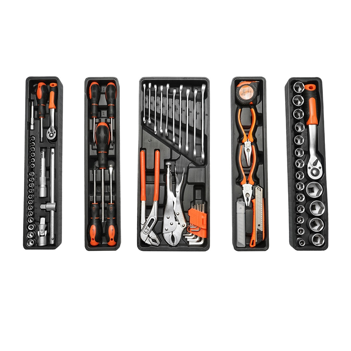Μεταλλικό Σετ Εργαλείων Εξοπλισμένο Με 85 Τεμάχια