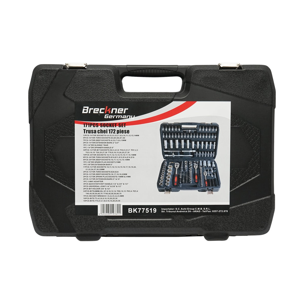 Βαλιτσακι Με Εργαλεια 172 Τεμαχια