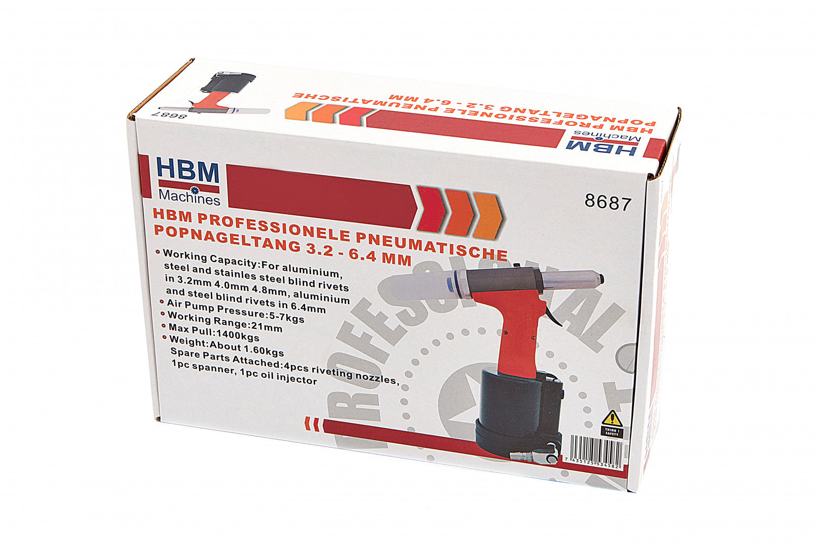 Πνευματικο Πιστολι Για Πριτσινια 3.2 - 6.4Mm Hbm