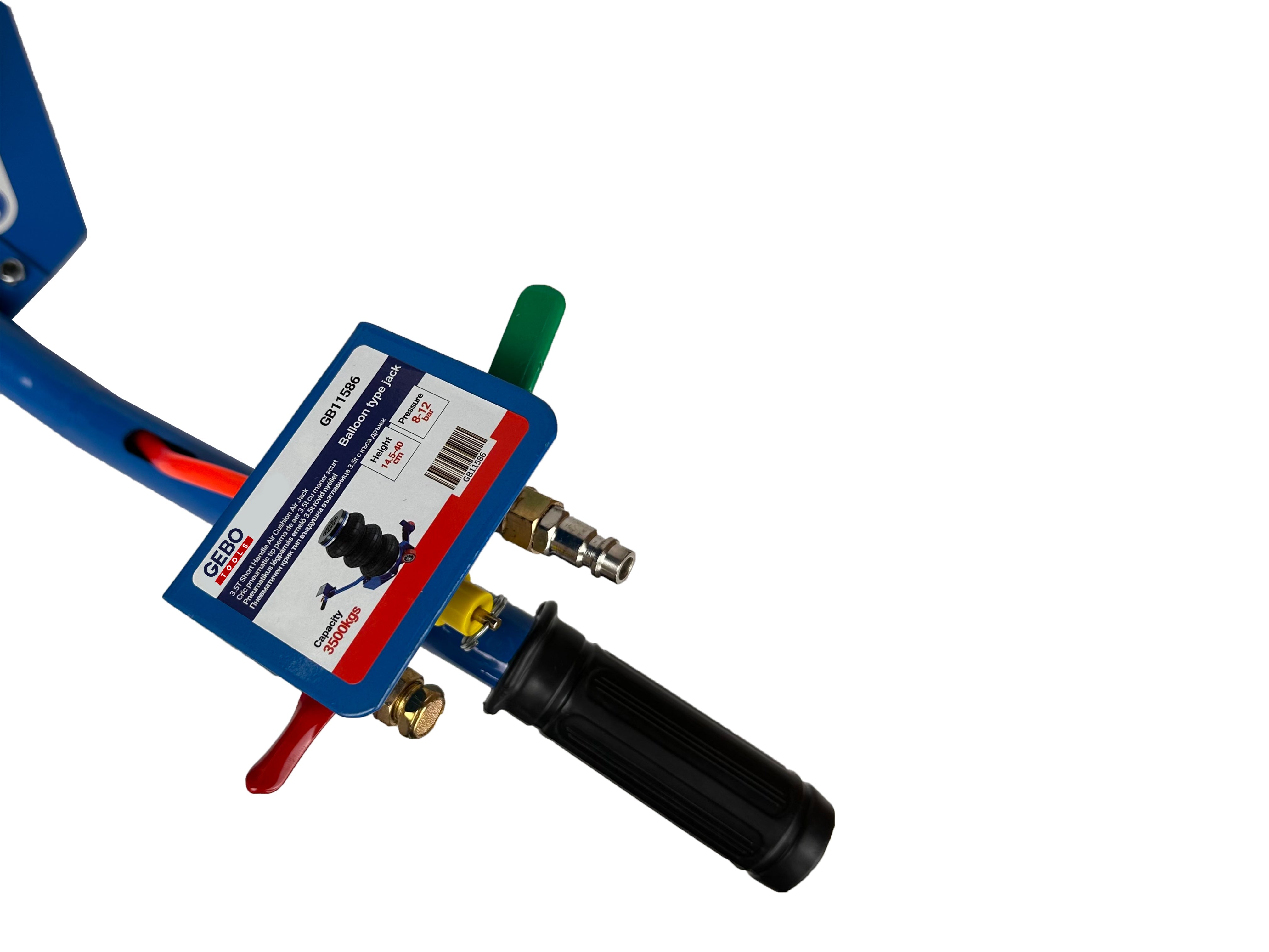 Γρύλος Αέρα με 3 Φούσκες και Κοντή Λαβή 3500kg GEBO TOOLS